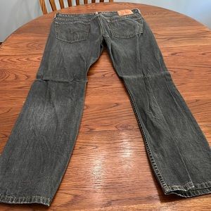 Levi’s Red Tag charcoal lightly used jeans size 36x32